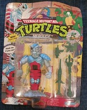 Playmates 1992 Teenage Mutant Ninja Turtles MERDUDE TMNT Unpunched MOC picture