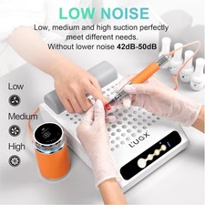 LUG'X Rechargeable Pro Nail Dust Collector Brushless Turbo Dust Collector LG618S picture