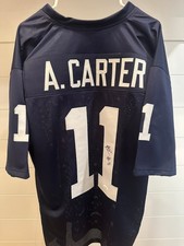 Abdul Carter Signed Penn State Navy Custom Jersey #11 XL JSA COA picture