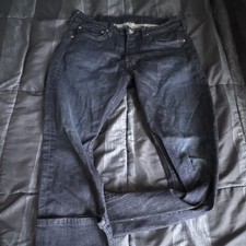 Levi's 501 Men's Dark Wash Blue Denim Straight Jeans Button Fly 5-Pocket picture