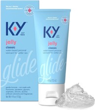 K-Y Jelly Personal Lubricant Water Based Lube for Wetter Sex 4 oz NEW picture