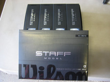 1 dz BRAND NEW 2026 Wilson Staff Model golf balls 4 piece white Urethane picture