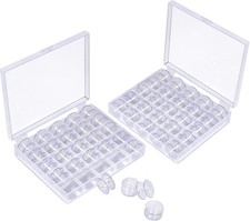 50 Pcs Bobbins, Plastic Bobbins for Brother Sewing Machine, Sewing Bobbins with picture