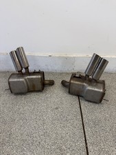 02-07 Maserati M138 Coupe 4200 Exhaust Muffler Quad Tips Left and Right OEM picture
