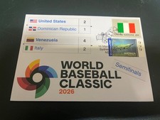 (2363) 18-3-2026 - World Baseball Classic 2026 - Semi-Final (Italy stamp) picture