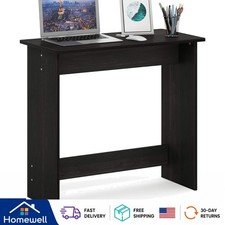 Elegant Espresso Computer Desk - Lightweight & Easy Assembly for Small Spaces picture
