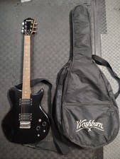 Washburn WI14 Electric Guitar BLACK WITH GIG BAG & A Bunch Of Strings picture
