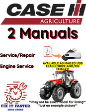 CASE IH PUMA 240 CVT MANUAL SERVICE ENGINE REPAIR SHOP PDF USB picture