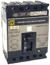 FAL34050 Square D 50 Amp 480 Volt Circuit Breaker - Next Day Option picture
