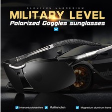 Aluminum HD Polarized Photochromic Sunglasses Men Cycling Driving Sports Glasses picture