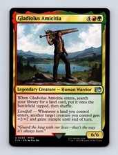 GLADIOLUS AMICITIA 224 UNCOMMON FINAL FANTASY MAGIC: THE GATHERING LP picture