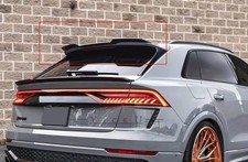 Wet Carbon Fiber Body Kit Rear Top Spoiler Fits For Audi RSQ8 picture