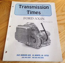 Ford AX4N Transmission Parts Manual Original Book picture