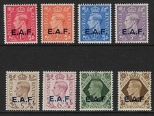 BOIC Somalia British Occupation East Africa Forces E.A.F. 1943 sg S1-S8 MNH B496 picture