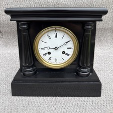 Antique French Marble Clock Bell Striking Sympathetically restored GWO 1880s picture