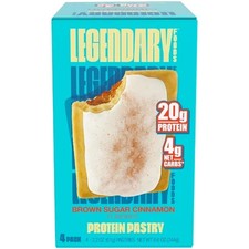 Legendary Foods Protein Pastry-Brown Sugar Cinnamon 4(Packs) New And Fresh Stock picture