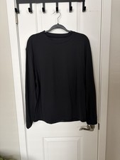 Lululemon License to Train Relaxed-Fit Athletic Long-Sleeve Shirt Men’s Black M picture