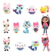 13pcs/set Gabby's Dollhouse Action Figure Cute Doll Collection Model Toys picture