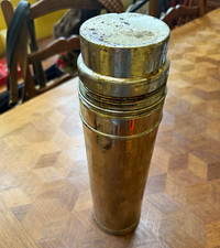 Thermos Vintage circa 1910s Metal Vacuum Bottle American Thermos Bottle Co. picture