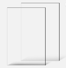 2PACK Acrylic Plexiglass Plastic Sheets 1/4