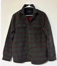 Roark Men's Nordsman Long-Sleeve Flannel Shirt. Size Medium. picture