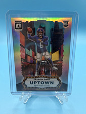2025 Donruss Optic Jaxson Dart New York Giants Uptown Prizm RC #11 picture