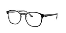 Ray-Ban Optical RX 5417 Black On Trasparent 2034 Size 50 Eyeglasses picture