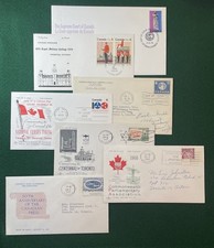 1959-1976 Canada Governance Institutions FDC 7 Pc NATO Parliament Supreme Court picture