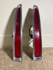 1994-1999 CADILLAC DEVILLE OEM SET OF RIGHT & LEFT TAILLIGHTS CHROME Tail Lights picture
