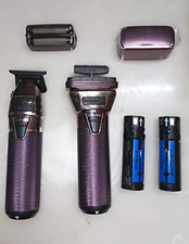 BaByliss PRO FXONE Limited Edition Purple Shaver & FXONE Limited Edition Trimmer picture
