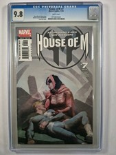 House of M #7 CGC 9.8 WP NM/M Marvel 2005, Wanda/Scarlet Witch Quicksilver X-Men picture