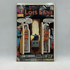 Superman's Girl Friend Lois Lane #106 1970 I Am Curious Black DC Bronze Age Key picture