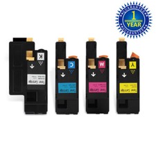4 Pack E525W Color Toner Cartridge Set fits for Dell E525W Color Laser Printer picture