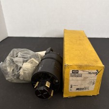 Hubbell HBL21415B - 20A/30A 600VAC 250DC Hubbell lock® Plug - NOS picture