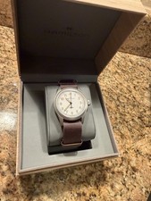 Hamilton Khaki Field Quartz 38 MM White Dial Watch H69401910 Excellent picture