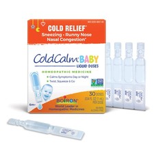 Boiron ColdCalm Baby Single-Use Drops for Relief 30 Count (Pack of 1), White  picture
