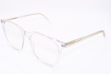 OTIS+GREY OG 202219 CRYSTAL GOLD SPARKLE TEMPLES AUTHENTIC EYEGLASSES 57-18 picture