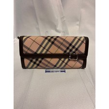 Burberry Pink Novacheck Wallet picture