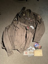 US Army 1st Infantry Division Uniform Grouping Named Post WW2 (JJ882 picture