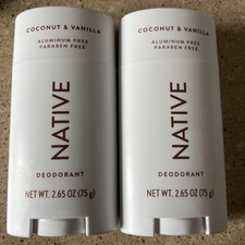 2-native Coconut & Vanilla deodorant (Aluminum Free) 2.65 oz Each picture