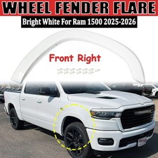 Bright White For Ram 1500 2025-2026 Front Right Wheel Fender Flare Molding Trim picture
