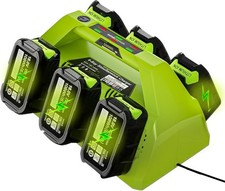 6-Port Simultaneous Charger for Ryobi 18V ONE+ Batteries - Fast Charging Station picture