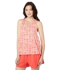 Mod-o-doc Burnout Woman's Jersey Twist Back Tank Papaya Size M picture