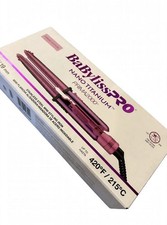 BaByliss Pro Nano Titanium Prima 2000 Limited Edition Hair Mini Flat Iron Pink. picture