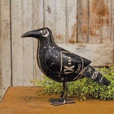 NEW PRIMITIVE CROW FIGURE BLACK METAL FALL HALLOWEEN 9