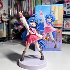 Lucky Star Izumi Konata Cute Anime PVC Figure Collectible Desktop Statue   New picture