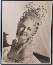 Vintage Serpa Comedian Norma Shearer Autographed ORG Photo 8 x 10 JRR44 picture