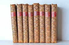 Antique Leather Bound Complete The Spectator by Joseph Addison 1713-1753 - 8 Vol picture