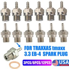 3/6Pcs Glow Plug For HSP RC Engine Traxxas N3/N4 70117 3232X 1/10 T-Maxx 2.5 picture
