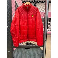 Marmot Puffer Jacket Small Red Diamond Quilted Zip Insulated picture